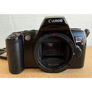 Canon EOS Rebel X 35mm SLR Film Camera EF Body Only w Lens Cap - Tested Working
